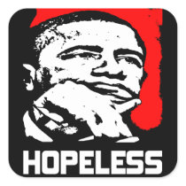 Hopeless: Barack Obama! Stickers