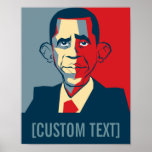 Hopeless Obama [custom text] Poster