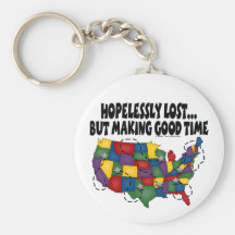 Hopelessly Lost.... Keychain