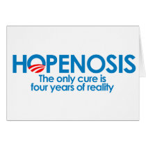 Hopenosis and four years of reality greeting card