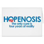 Hopenosis and four years of reality greeting card