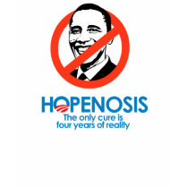 Hopenosis and four years of reality t-shirts by antiobama Hopenosis and four years of reality t-shirts