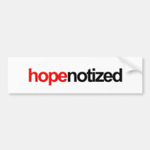 Hopenotized Gear Bumper Stickers