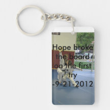 Hope's Journey to yellow belt Acrylic Keychain