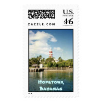 Hopetown Lighthouse, Hopetown, Bahamas Stamp