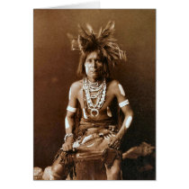 Hopi Snake Priest ca. 1900 cards