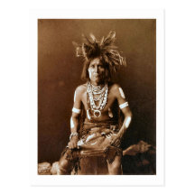 Hopi Snake Priest ca. 1900 Post Cards