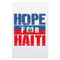 Hoping for Haiti Customized Stationery