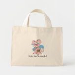Hoppin' Down the Bunny Trail Tote Bags