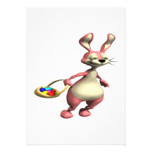 Hopping Bunny Invitations