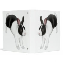 Hopping Bunny Rabbit Avery Binder