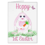 Hoppy 1st Easter Card