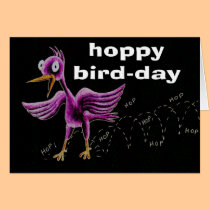 hoppy bird-day cards by pattycake hoppy bird-day cards