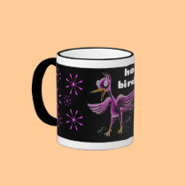 hoppy bird-day mugs