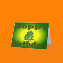 Hoppy Birthday cards