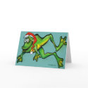 Hoppy Christmas Card by FunGraphix Hoppy Christmas Card