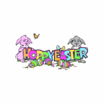 Hoppy Easter Bunnies photo sculptures by doonidesigns Hoppy Easter Bunnies photo sculptures