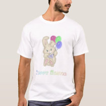 Hoppy Easter Bunny t-shirts by fun_tshirt Hoppy Easter Bunny t-shirts