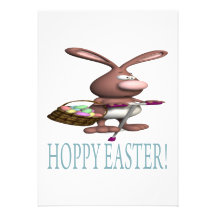 Hoppy Easter Custom Announcement