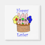 Hoppy Easter Fridge Magnet