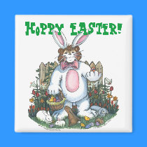Hoppy Easter! Magnet