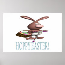 Hoppy Easter Poster
