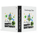 Hoppy Frog 3rd Birthday Tshirts and Gifts Binder
