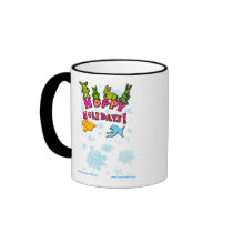 Hoppy Holidays Mug mugs