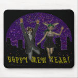 Hoppy Mew Year Mousepad