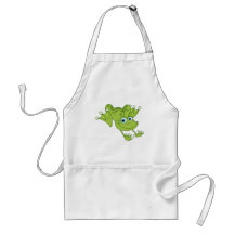 Hoppy the Happy Frog Apron