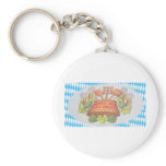 Hops and Malt Key Chain