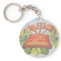 Hops and Malt Keychains