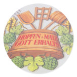 Hops and Malt Sticker
