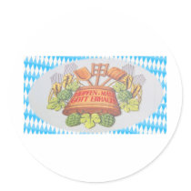 Hops and Malt Stickers