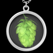 Hops cone necklaces