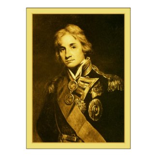 Horatio Nelson ~ Vintage Fine Art Print print