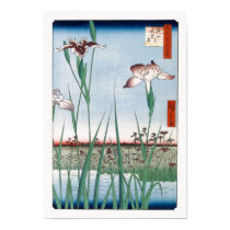 Horikiri Iris Garden, Utagawa Hiroshige posters