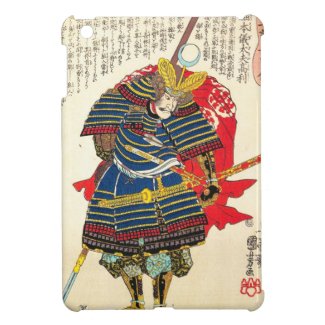 Horimoto Gidayû Takatoshi utagawa kuniyoshi iPad Mini Covers