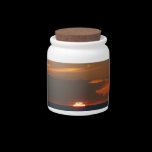 Horizon Sunset Candy Jar