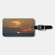 Horizon Sunset Luggage Tag