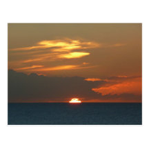 Horizon Sunset Postcard