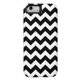 Horizontal Black and White Zigzag iPhone 6 Case