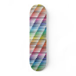 Horizontal Colorful Skateboard