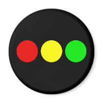 Horizontal Stoplight magnets by moodystoplight Horizontal Stoplight magnets