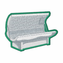Horizontal Tanning Bed embroidered shirts
