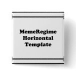 Horizontal Template Pinback Button