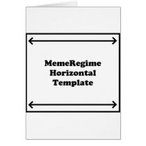 Horizontal Template Greeting Cards