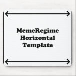 Horizontal Template Mousepad