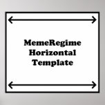 Horizontal Template Print