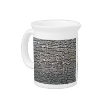 Horizontal Tree Bark Texture Pitchers